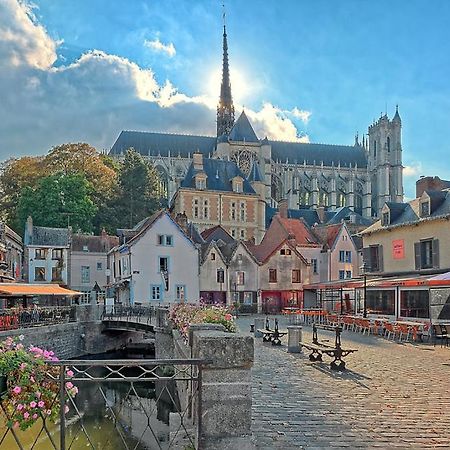 Un Nid En Ville -Amiens Centre Ville Avec Parking Exteriör bild